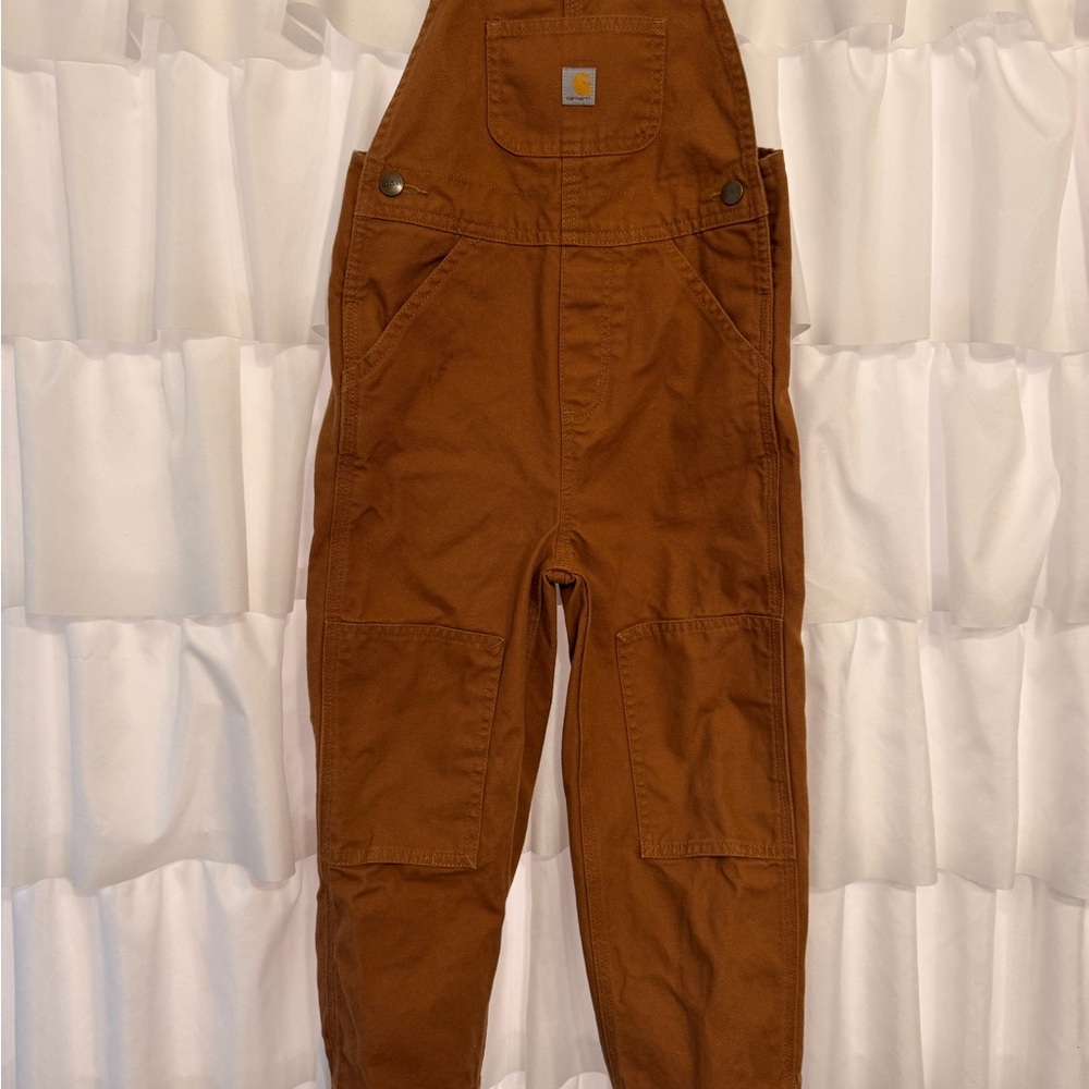 Carhartt Chestnut Overalls with Logo